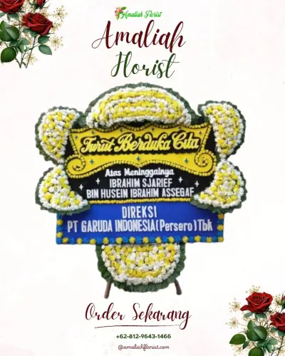 Papan Bunga Duka di Asam